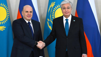 Фотография к новости: Тоқаев Ресей Үкіметінің төрағасы Михаил Мишустинмен кездесті