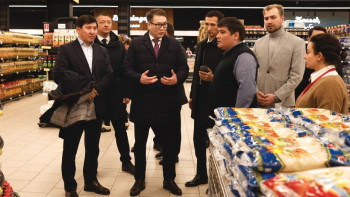 Фотография к новости: Алматыдағы сауда желілері отандық өнімге басымдық береді