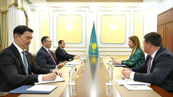 Фотография к новости: Қазақстан Сыртқы істер министрі Еуропалық одақ елшісін қабылдады