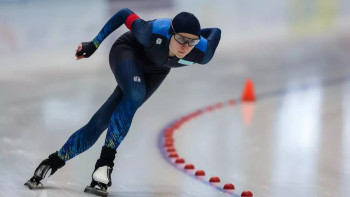 Фотография к новости: Конькимен жүгіруден Алина Дауранова алтын медаль иеленді