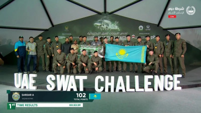 «Sardar A» командасы «UAE SWAT CHALLENGE-2025» турнирінде үздік нәтиже көрсетті
