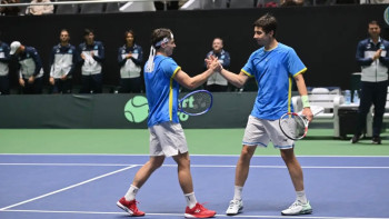 Фотография к новости: Дэвис кубогы: Қазақстан Пәкістан құрамасынан басым түсті