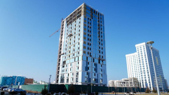 Фотография к новости: Түркістанда Қазақ-Корей университетінің ғимараты салынып жатыр