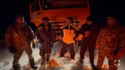 Ұлытау облысында далада қалған үш тұрғын құтқарылды