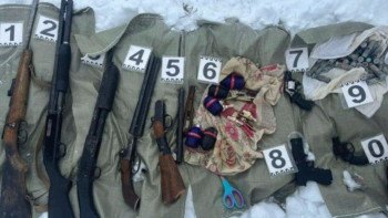 Фотография к новости: "Қаңтар оқиғасы" кезінде ұрланған қару-жарақтар табылды