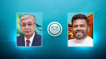 Фотография к новости: Мемлекет басшысы Шри-Ланка Президентіне құттықтау жеделхатын жолдады