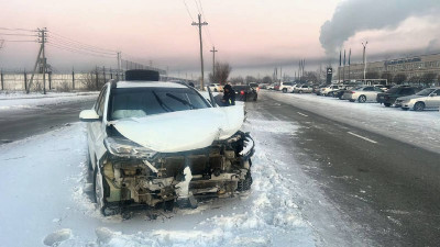 Семейде жол апатынан үш адам зардап шекті