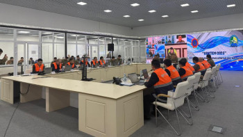 Фотография к новости: "Көктем-2025" республикалық командалық-штабтық оқу-жаттығу басталды