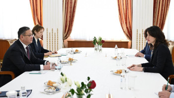 Фотография к новости: Қазақстан мен Грузия СІМ басшылары ынтымақтастықтың өзекті мәселелерін талқылады