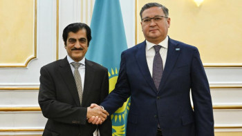 Фотография к новости: Сыртқы істер министрі Қатар елшісін қабылдады