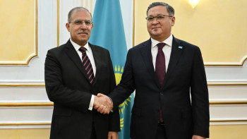 Фотография к новости: Сыртқы істер министрі Иордания елшісін қабылдады