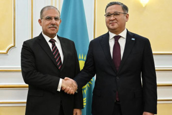 Фотография к новости: Сыртқы істер министрі Иордания елшісін қабылдады