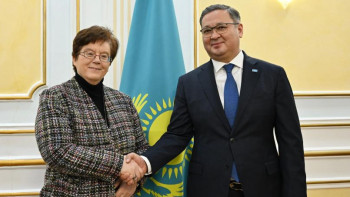 Фотография к новости: Қазақстан Сыртқы істер министрі Германия Елшісін қабылдады