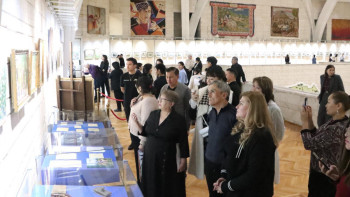 Фотография к новости: Алматыда “Дала бояулары” көрмесі ашылды