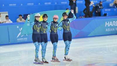 Азиа ойындары: Қазақстандық шорт-трекшілер күміс медаль жеңіп алды