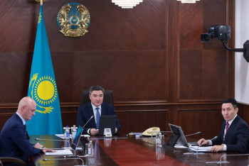 Фотография к новости: "Самұрық-Қазына" басшысы Бектеновке инвестициялық жобаларды іске асыру туралы баяндады
