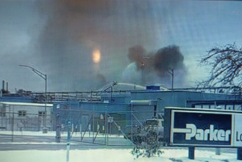 Фотография к новости: АҚШ-тағы химиялық зауытта жарылыс болды