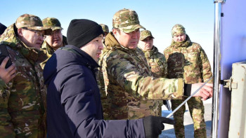 Фотография к новости: ТЖ вице-министрі Ақмола облысының су тасқыны қаупі бар учаскелерін тексерді