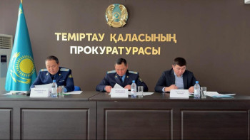 Фотография к новости: Теміртауда қоғамдық қауіпсіздікті арттыру шаралары талқыланды