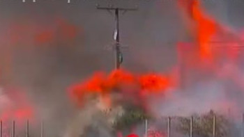 Фотография к новости: Чилиде өртке байланысты коменданттық сағат енгізілді