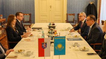 Фотография к новости: Қазақстан мен Гессен парламенттік байланыстарды нығайтуда