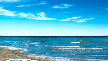 Фотография к новости: Солтүстік Арал теңізіне 1 миллиард текше метр су жіберілді