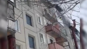 Фотография к новости: ШҚО-да өрт кезінде 6 тұрғын эвакуацияланды