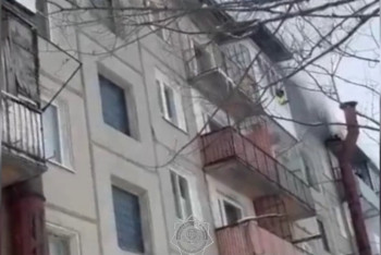 Фотография к новости: ШҚО-да өрт кезінде 6 тұрғын эвакуацияланды