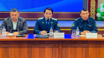 Фотография к новости: Заң және тәртіп: "Қоғамдағы тұрақтылық пен әділдік" тақырыбында кездесу өтті