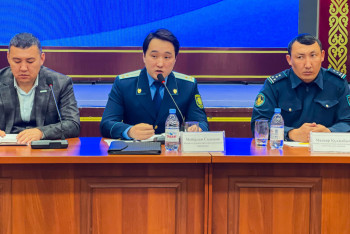 Фотография к новости: Заң және тәртіп: "Қоғамдағы тұрақтылық пен әділдік" тақырыбында кездесу өтті