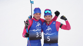 Фотография к новости: Қазақстан құрамасы биатлоннан алтын және күміс медаль жеңіп алды