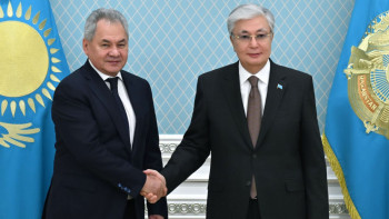 Фотография к новости: Президент Ресейдің Қауіпсіздік кеңесінің хатшысын қабылдады