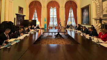 Фотография к новости: Қазақстан мен Ұлыбритания арасындағы стратегиялық диалог тереңдей түсуде