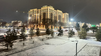 Фотография к новости: Жетісуда жүз шақырым жарық желісі тартылды