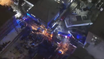 Фотография к новости: Бішкекте ұлттық кардиология орталығы өртенді: Қаза болғандар бар