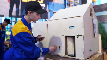 Фотография к новости: Алматы құрылыс колледжінің студенттері "Ақылды үй" жобасын жасады