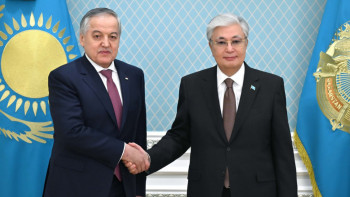 Фотография к новости: Мемлекет басшысы Тәжікстанның Сыртқы істер министрін қабылдады