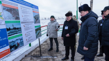 Фотография к новости: Бектенов Солтүстік Қазақстан облысының су тасқыны кезеңіне дайындығын тексерді