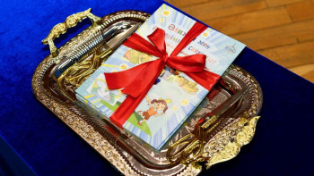 Фотография к новости: Астанада тарихи комикстің алғашқы шығарылымы таныстырылды