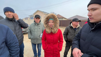 Фотография к новости: Саяжай тұрғындары су астында қалудан қорқып отыр