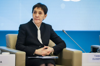 Фотография к новости: Тамара Дүйсенова Президент көмекшісі болып тағайындалды