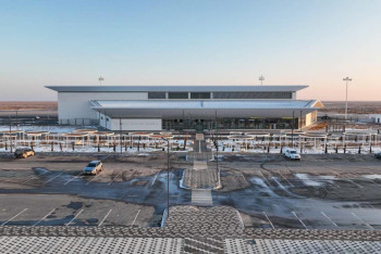 Фотография к новости: Роман Склярға "Қорқыт Ата әуежайының" жаңа терминалы таныстырылды