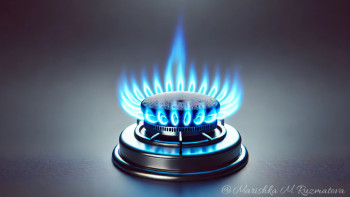 Фотография к новости: Ақтөбе облысында шалғай ауылдың халқы көгілдір отынды күтіп отыр