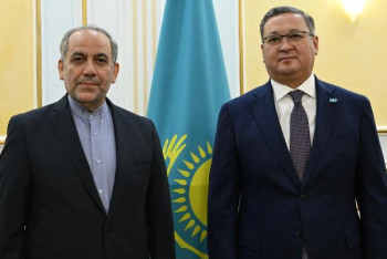 Фотография к новости: СІМ басшысы Иран елшісін қабылдады