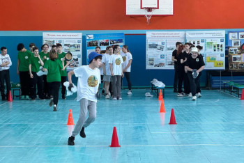 Фотография к новости: СҚО-да спорттық эко-эстафета өтті