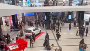 Фотография к новости: Таразда сауда орталығынан адамдар шұғыл эвакуацияланды