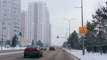 Фотография к новости: Астанадағы Қонаев көшесінің бір бөлігі 19 ақпаннан бастап жабылады