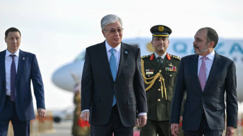 Фотография к новости: Қасым-Жомарт Тоқаев Иордан Хашимит Корольдігіне ресми сапармен барды