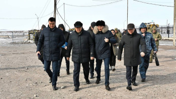 Фотография к новости: Ұлытау өңіріндегі ТЖ орнында үкіметтік комиссия жұмыс істеп жатыр