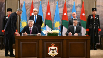 Фотография к новости: Иорданияда ведомствоаралық және коммерциялық 10 құжатқа қол қойылды